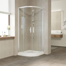 Душевой уголок 110х110 см Vegas Glass ZS 110 01 01 прозрачное