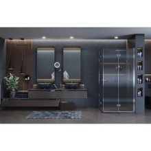 Душевой уголок 90х90 см Ambassador Diamond 12011109 прозрачное