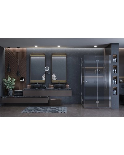 Душевой уголок 90х90 см Ambassador Diamond 12011109 прозрачное