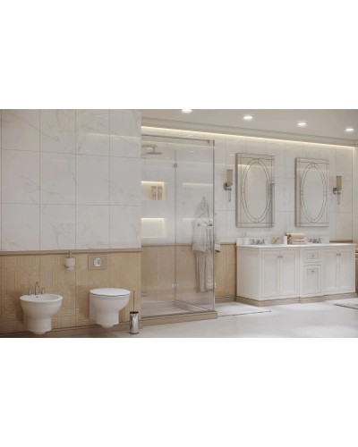 Душевой уголок 89х89 см Ambassador Abner 10011101L прозрачное