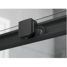 Душевой уголок 100х100 см Ambassador Queen 11011204Black прозрачное