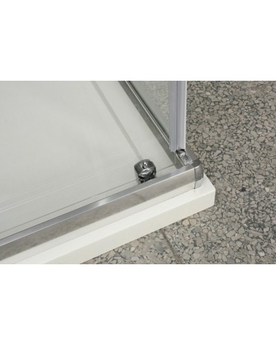 Душевой уголок BelBagno UNO-195-AH-1-100/80-P-Cr