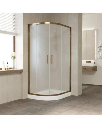 Душевой уголок 90х80 см Vegas Glass ZS-F 90x80 05 10 сатин