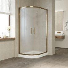 Душевой уголок 100х90 см Vegas Glass ZS-F 100x90 05 10 сатин