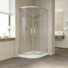Душевой уголок 110х100 см Vegas Glass ZS-F 110x100 07 01 прозрачное