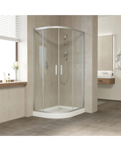 Душевой уголок 110х100 см Vegas Glass ZS-F 110x100 07 01 прозрачное