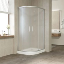 Душевой уголок 120х100 см Vegas Glass ZS-F 120x100 07 10 сатин
