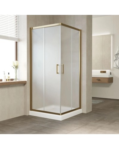 Душевой уголок 90х90 см Vegas Glass ZA 90 05 10 сатин