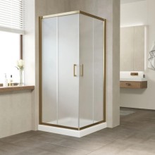 Душевой уголок 100х100 см Vegas Glass ZA 100 05 10 сатин