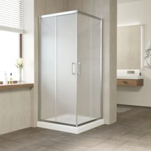 Душевой уголок 120х120 см Vegas Glass ZA 120 08 10 сатин