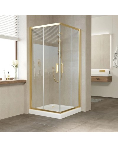 Душевой уголок 120х120 см Vegas Glass ZA 120 09 01 прозрачное