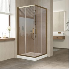 Душевой уголок 120х120 см Vegas Glass ZA 120 05 05 бронза