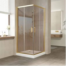 Душевой уголок 120х120 см Vegas Glass ZA 120 09 05 бронза