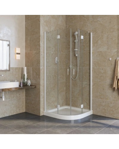 Душевой уголок 80х80 см Vegas Glass AFS 80 01 01 прозрачное