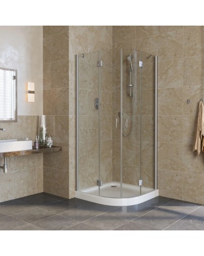 Душевой уголок 80х80 см Vegas Glass AFS 80 07 01 прозрачное