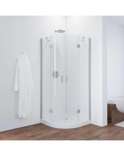 Душевой уголок 90х90 см Vegas Glass AFS 90 08 01 прозрачное