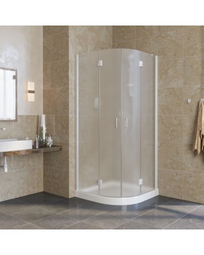 Душевой уголок 120х120 см Vegas Glass AFS 120 01 10 сатин