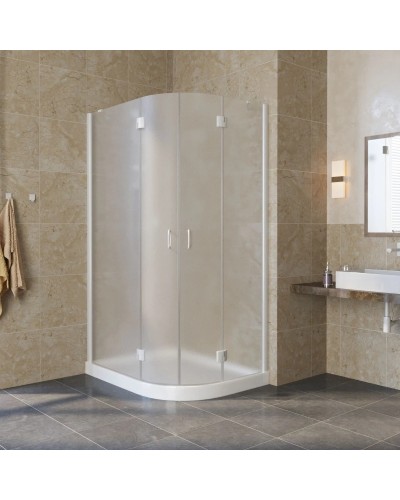 Душевой уголок 90х80 см Vegas Glass AFS-F 90x80 01 10 L сатин