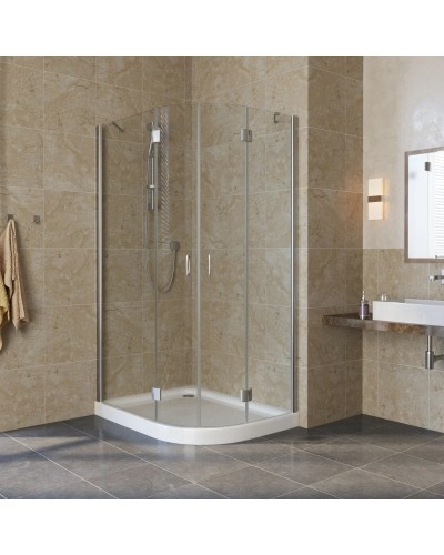 Душевой уголок 90х80 см Vegas Glass AFS-F 90x80 08 01 L прозрачное