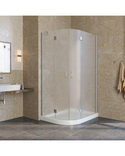 Душевой уголок 100х90 см Vegas Glass AFS-F 100x90 07 10 R сатин