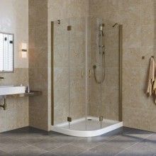 Душевой уголок 100х90 см Vegas Glass AFS-F 100x90 05 01 R прозрачное
