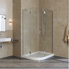 Душевой уголок 110х100 см Vegas Glass AFS-F 110x100 07 01 R прозрачное