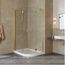 Душевой уголок 110х100 см Vegas Glass AFS-F 110x100 09 01 L прозрачное