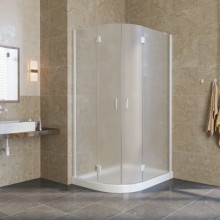 Душевой уголок 120х90 см Vegas Glass AFS-F 120x90 01 10 R сатин