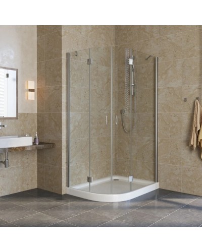 Душевой уголок 120х100 см Vegas Glass AFS-F 120x100 08 01 R прозрачное