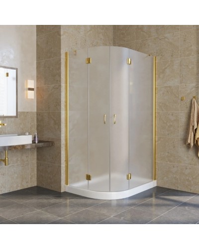 Душевой уголок 120х100 см Vegas Glass AFS-F 120x100 09 10 R сатин