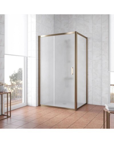 Душевой уголок 100х90 см Vegas Glass ZP+ZPV 100x90 05 10 сатин