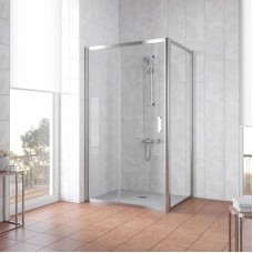 Душевой уголок 110х100 см Vegas Glass ZP+ZPV 110x100 08 01 прозрачное