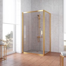 Душевой уголок 125х100 см Vegas Glass ZP+ZPV 125x100 09 05 бронза