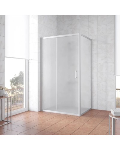 Душевой уголок 130х80 см Vegas Glass ZP+ZPV 130x80 07 10 сатин