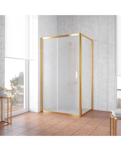 Душевой уголок 150х100 см Vegas Glass ZP+ZPV 150x100 09 10 сатин