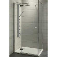 Душевой уголок Radaway Almatea KDJ 80x80 L 32112-01-01NL профиль Хром стекло прозрачное