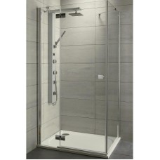 Душевой уголок Radaway Almatea KDJ 80x80 L 32112-01-01NL профиль Хром стекло прозрачное