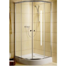 Душевой уголок Radaway Classic A 80x80 30010-01-01 профиль Хром стекло прозрачное