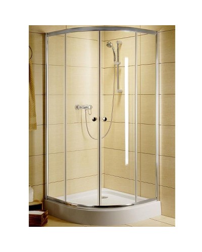 Душевой уголок Radaway Classic A 80x80 30010-01-01 профиль Хром стекло прозрачное