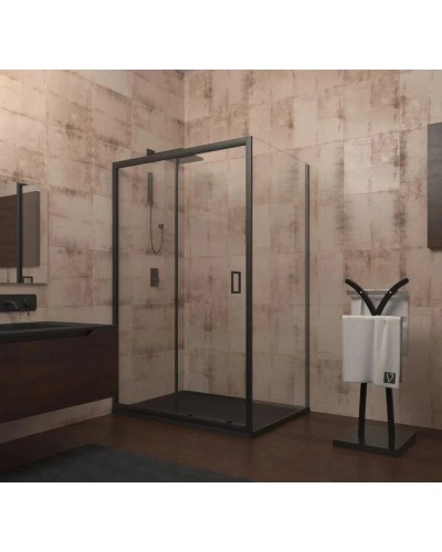 Душевой уголок 110х80 см Veconi Rovigo RV046B-11080PR-01-19C1 прозрачное