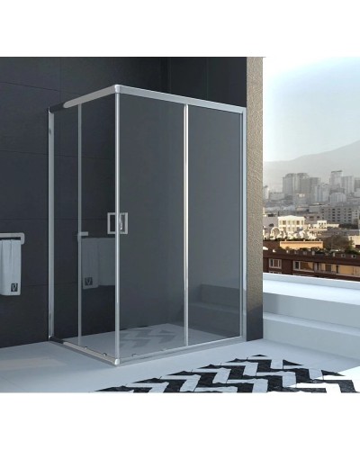 Душевой уголок 100х90 см Veconi Rovigo RV10-10090-01-C5 прозрачное