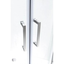 Душевой уголок 100х80 см Cezares MOLVENO-RH-2-100/80-C-Cr-IV прозрачное