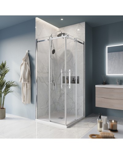 Душевой уголок BelBagno MARINO-A-2-100-C-CR