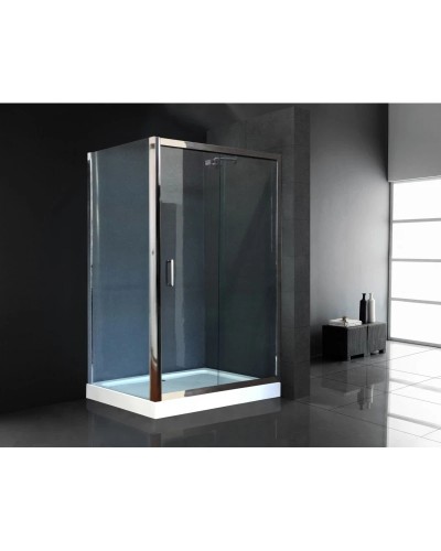 Душевой уголок с поддоном 120х90 см Royal Bath RB9120HP-T-CH прозрачное