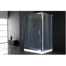 Душевой уголок с поддоном 120х90 см Royal Bath RB9120HP-C-CH матовое