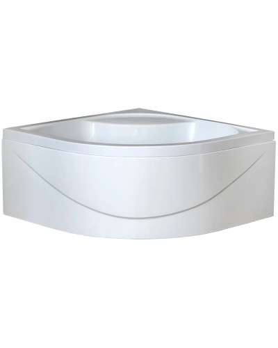 Душевой уголок с поддоном 90х90 см Royal Bath RB90BK-C-CH матовое