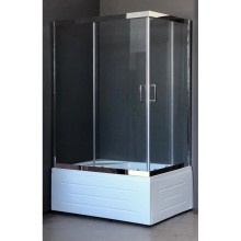 Душевой уголок без поддона 120х80 см Royal Bath RB-L-3002-5 прозрачное