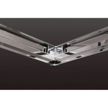 Душевой уголок без поддона 120х80 см Royal Bath RB-L-3002-5 прозрачное