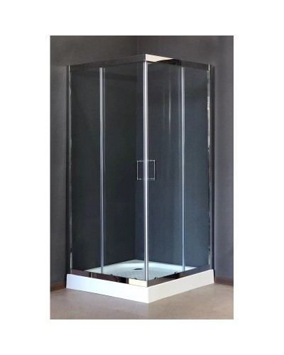 Душевой уголок без поддона 90х90 см Royal Bath RB-L-3002-2 прозрачное