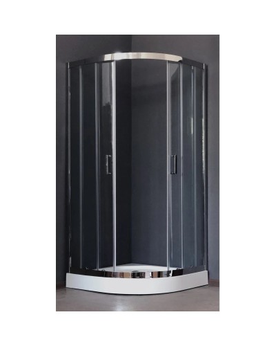 Душевой уголок без поддона 100х100 см Royal Bath RB-L-3001-5 прозрачное